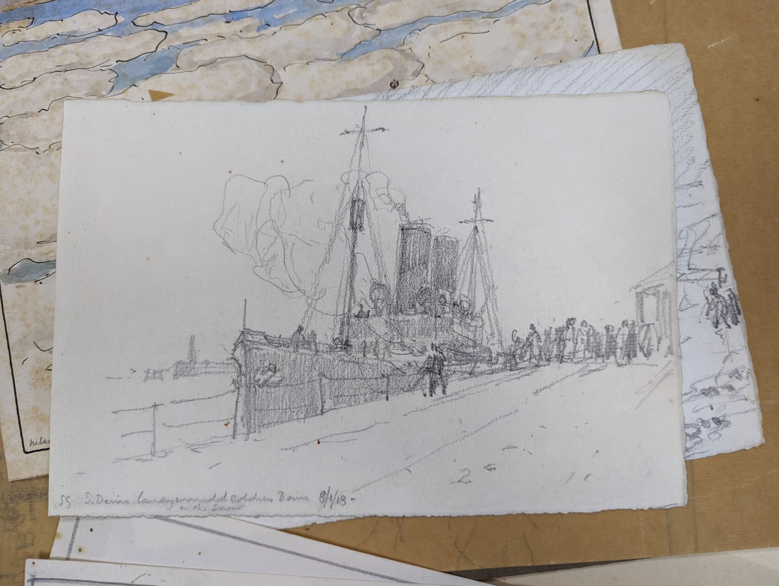 Nelson Dawson (1859-1941) assorted original artworks